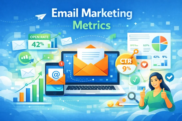 Email Marketing Metrics You Must Track (Open Rate, CTR, ROI & More) — A Complete Modern Guide (2026)